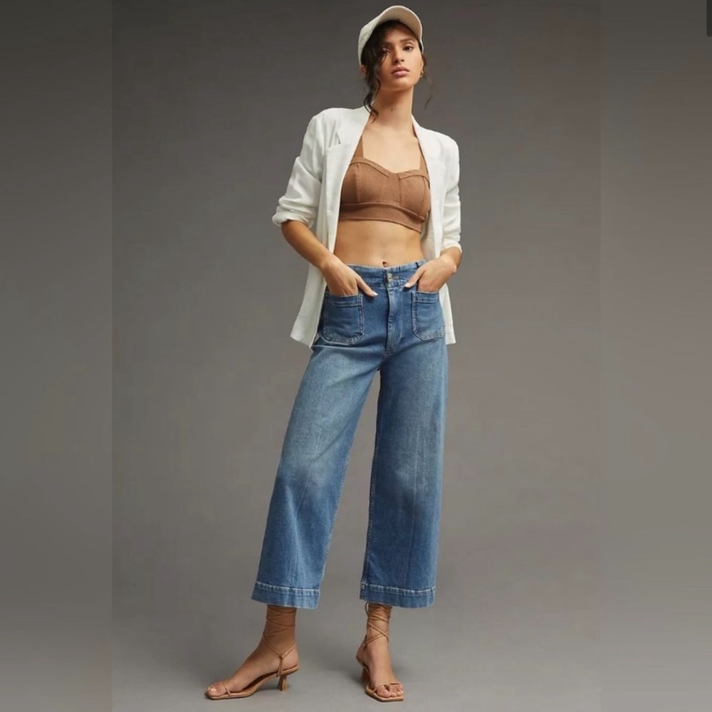 Anthropologie Pilcro Skipper cropped Jean